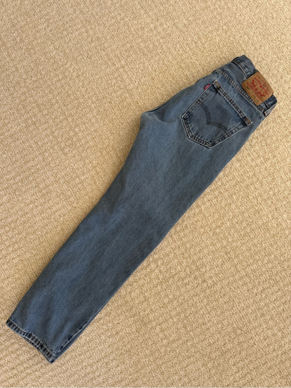 Levi's Vintage 505 Blue Straight-Leg Jeans